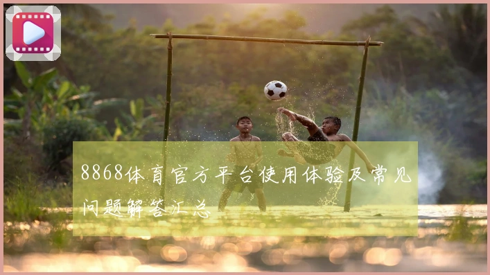 8868体育官方平台使用体验及常见问题解答汇总
